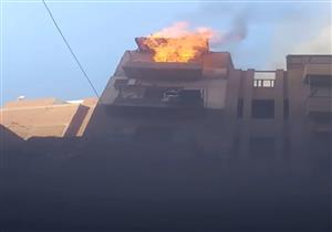 اندلاع حريق في شقة سكنية بسوهاج