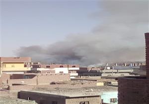 نفوق3 رؤوس ماشية في حريق حظيرة بالصف