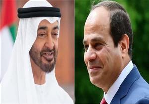 الرئيس السيسي يتلقى تهنئة بعيد الأضحى من الشيخ محمد بن زايد