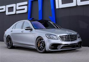 مرسيدس AMG S63 تتحول لوحش بفضل تعديلات بوسايدون الألمانية.. صور