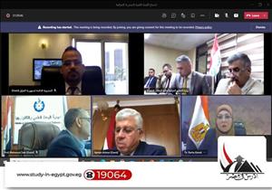 عبدالغفار يتلقى تقريرًا حول اجتماع مسئولي وزارتي التعليم العالي المصرية والعراقية