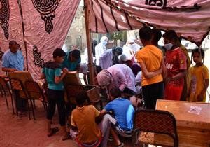 علاج 300 حالة خلال قافلة بيطرية لجامعة سوهاج في "نجع النجار"