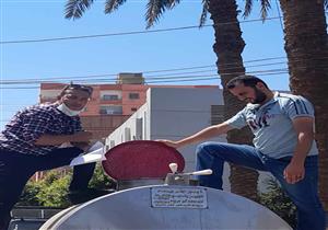 صور.. ضبط 2 طن لبن فاسد في بني سويف