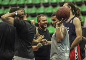 كرة سلة.. أوجستي يقود مرانه الأول مع الأهلي