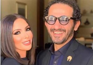 على الطريقة الإفريقية.. أحمد حلمي ومنى زكي في أحدث جلسة تصوير