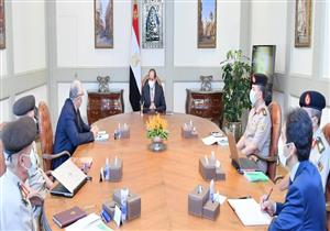 السيسي يتابع التوسعات المستقبلية لاستصلاح الأراضي الصحراوية في توشكى وشرق العوينات