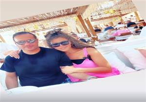 ريهام حجاج تبعث رسالة رومانسية لزوجها (صورة)