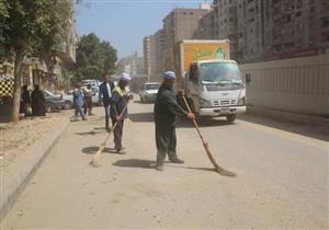 الجيزة: رفع 9 آلاف طن مخلفات في 4 أحياء بالمحافظة