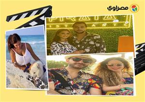 نادين نجيم دون مكياج وشريف منير رفقة نجله.. 10 لقطات لنجوم الفن في 24 ساعة