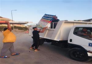 صور.. حملة لمواجهة الباعة الجائلين ورفع الإشغالات في رأس البر