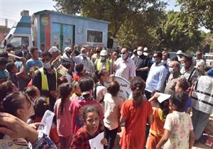 افتتاح مركز خدمات تابع لشركة المياه بمركز ساحل سليم في أسيوط- صور