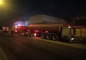 اندلاع حريق هائل في مصنع للكرتون بالمنوفية (صور)