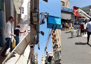 محافظ الإسكندرية: لن نسمح بإعلانات مخالفة تشوه المظهر الجمالي - صور