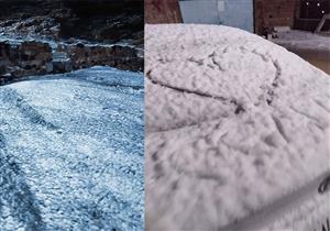 25 صورة لتساقط الثلوج على سانت كاترين.. والأهالي: "تتحول إلى مدينة بيضاء"