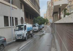 صقيع وأمطار.. طقس سيئ يضرب الإسكندرية في أول أيام النوة- صور