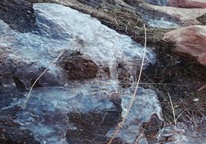 مياه مجمدة  وثلوج على قمم الجبال.... جنوب سيناء تعلن الطوارىء لمواجهة الصقيع