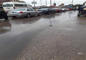 نشاط للرياح وهطول أمطار على القليوبية- صور