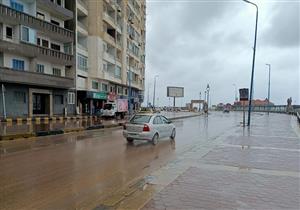 أكثر أيام العام برودة.. أمطار غزيرة وصقيع يضربان الإسكندرية- صور