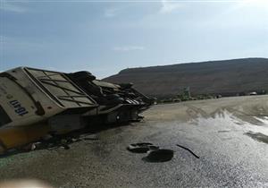  إصابة 45 شخصًا في حادث مروع بطريق الجلالة بالسويس