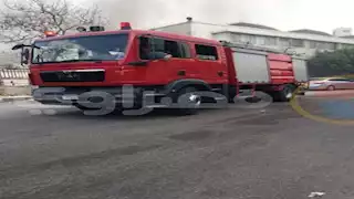  اندلاع حريق بمخزن أثاث في المنيل