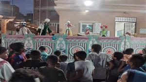 مسرحية "محطة مصر" تجذب أهالي مركز الشهداء بالمنوفية