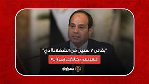 "بقالى 7 سنين فى الشغلانة دي".. السيسي: خايفين من إيه.. إعملوا مشاريع وهساعدكم