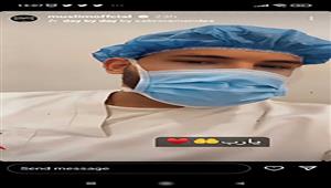 بالصور والفيديو| مسلم يعلن استقبال طفله ويكبر في أذنه.. واختار هذا الاسم له
