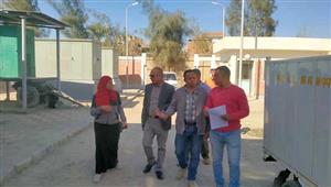 تحسبًا للأمطار.. رئيس مدينة سمالوط ومدير فرع شركة المياه يتفقدان محطات الصرف الصحي