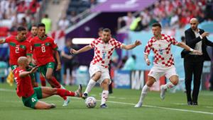 المغرب تتعادل سلبيًا مع كرواتيا في أول خطوة بكأس العالم