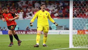 كورتوا يحرم كندا من الهدف الأول بعد تصديه لركلة جزاء (فيديو)