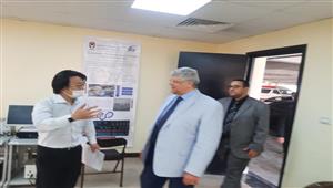 بقدرة 560 كيلو وات.. تشغيل محطة طاقة شمسية في الجامعة اليابانية بالإسكندرية - صور 