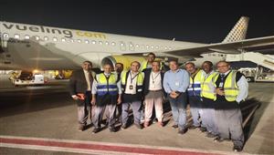 مصر للطيران للخدمات الأرضية تقدم خدماتها لشركة Vueling الأسبانية