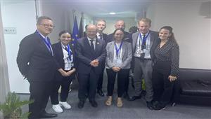 شولتس يغادر شرم الشيخ.. والسفارة الألمانية: "شكرًا لأم الدنيا"