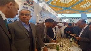 وزير القوى العاملة لأهالي طور سيناء: "سنوفر فرص عمل للجميع" - صور