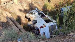 5 مصابين في انقلاب ميكروباص بـ"زراعي العياط"