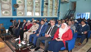 بالصور- محافظ الفيوم يشهد احتفالية التعليم باليوم العالمي للغة العربية 