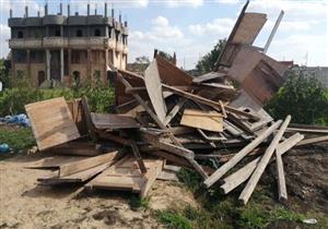 إزالة 110 حالة بناء مخالف بالشرقية