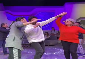 فيديو| رقص حسن الرداد وهالة فاخر وسعد الصغير في كواليس مسرحية "كازانوفا"