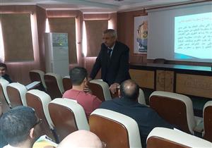 بالصور- جامعة أسوان تنظم ورشة عمل عن مواصفات الورقة الامتحانية 