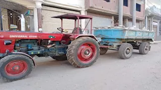 مصرع طفل دهسه جرار زراعي في الفيوم