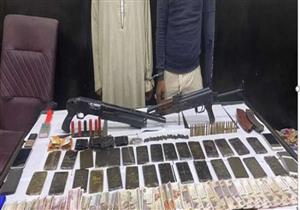 ضبط 3 أشخاص بحوزتهم بندقية ومخدرات في المنوفية