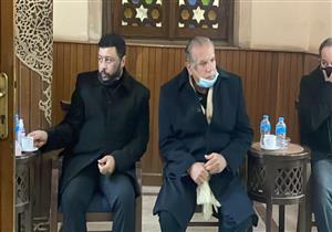 25 صورة من عزاء والدة الفنان محمد جمعة