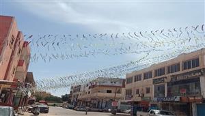 صور – زينة رمضان ترفرف في شوارع مدينة طور سيناء