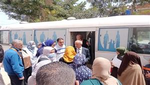"صحة الإسكندرية" تقدم العلاج لـ1227 مريضا في قافلة طبية بخورشيد