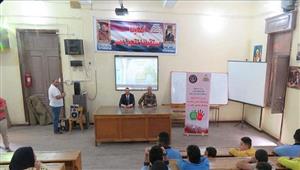 الداخلية تواصل عقد لقاءات مع طلبة المدارس للتوعية بمخاطر المواد المخدرة