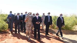 الرئيس السيسي: لم نذهب لتوشكى توفيرًا للتكلفة.. وفضلنا مشاهدة الحصاد عبر الفيديو