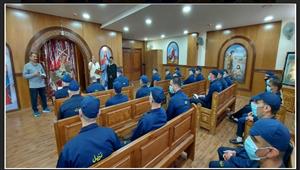 مراكز الإصلاح والتأهيل تستقبل رجال الدين المسيحى للاحتفال بعيد القيامة المجيد  