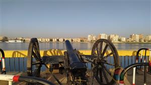 لحظة إطلاق مدفع رمضان بسوهاج (فيديو وصور)