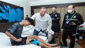 الأهلي يكشف تطورات علاج عمار حمدي