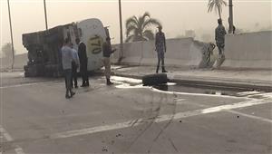 "فطارهم في الجنة".. مصرع سائق ومساعده في حادث أعلى محور الضبعة